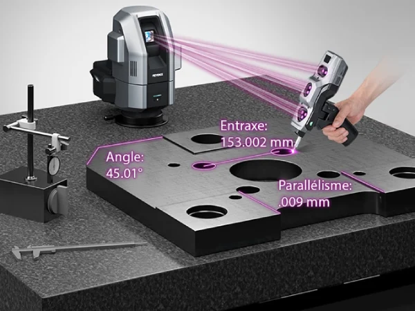 contrôle dimensionnel pièce