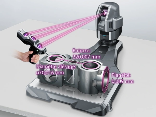 machine métrologie optique
