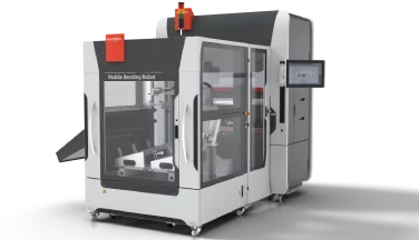 machine plieuse de pièce industrielle